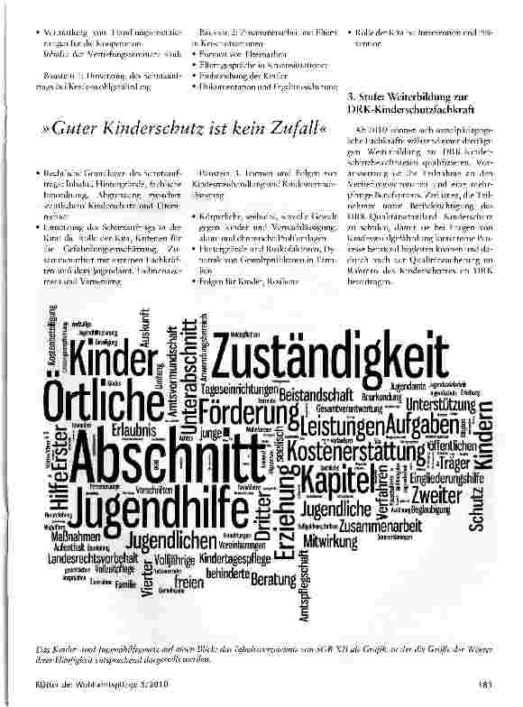 Vorschauseite 2: Früh erkennen, besonnen handeln Die Kinderschutzoffensive des Deutschen Roten Kreuzes in Niedersachsen