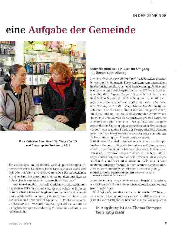 Vorschauseite 2: Das Wohlergehen der Betroffenen