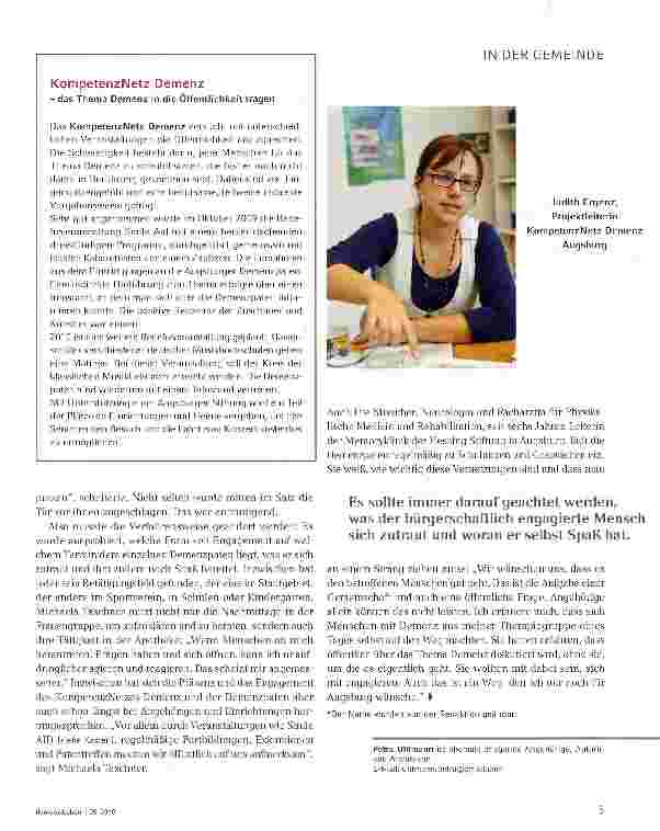 Vorschauseite 4: Das Wohlergehen der Betroffenen