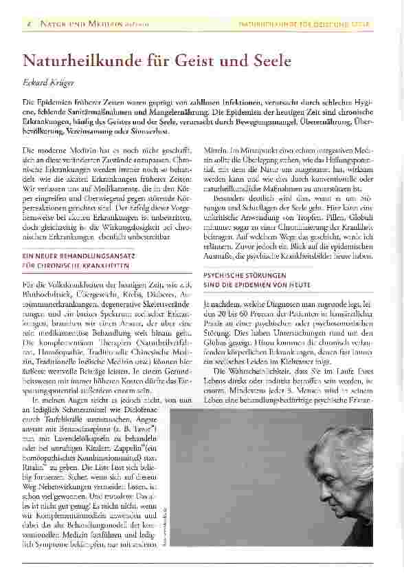 Vorschauseite 1: Naturheilkunde für Geist und Seele