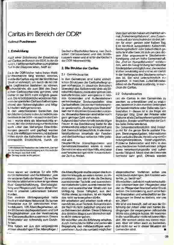 Vorschauseite 2: Altenpflegeausbildung und Altenpflegefortbildung in der DDR