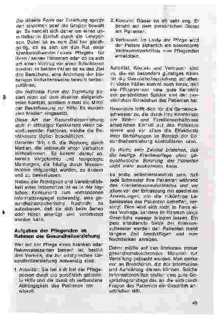Vorschauseite 3: Gesundheit - Gesundheitserziehung