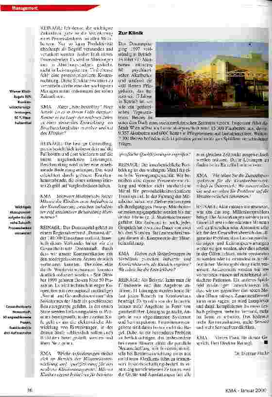 Vorschauseite 2: Bedarfsorientierte Leistungsangebote und Prozessorientierung als Zukunftsaufgabe
