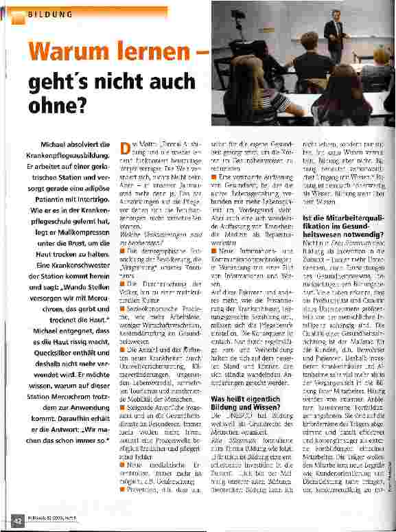 Vorschauseite 1: Warum lernen - gehts nicht auch ohne?