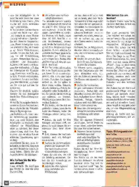 Vorschauseite 3: Warum lernen - gehts nicht auch ohne?