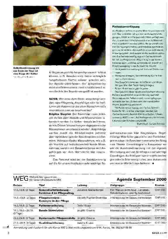 Vorschauseite 3: Würde und Selbstbestimmung im Alltag zum Thema machen