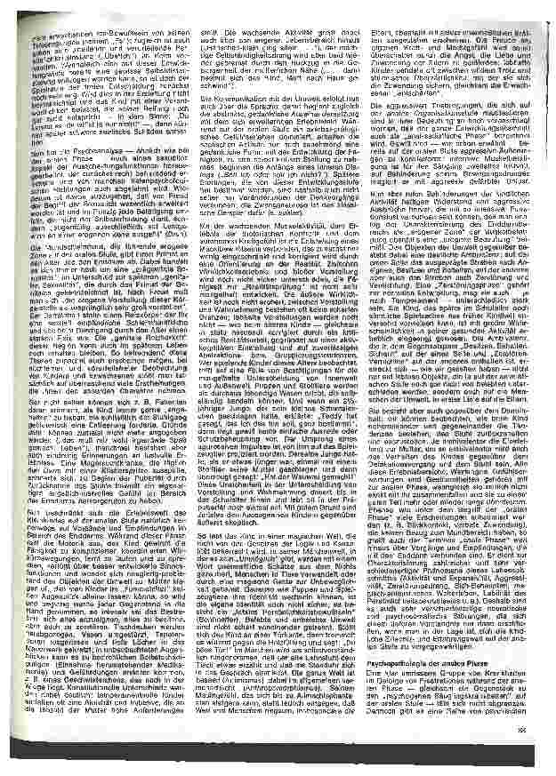 Vorschauseite 2: Die Schwester in der Psychiatrie 28. Folge: Grundlagen der Neurosen lehre A. Persönlichkeitsentwicklung in tiefenpsychologischer Sicht