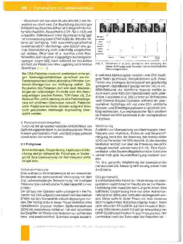 Vorschauseite 5: Obstruktive Schlafapnoe - ein unterschätzter Risikofaktor der perioperativen Phase