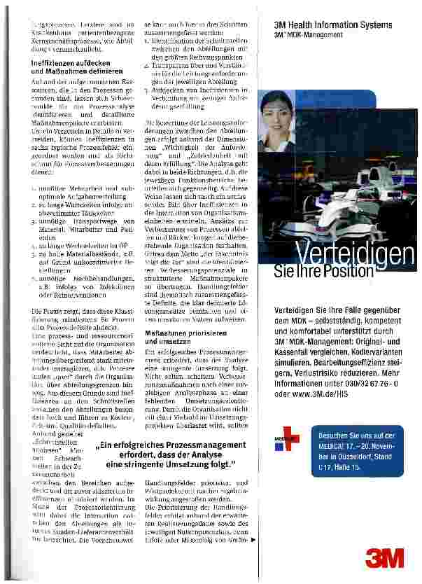 Vorschauseite 3: Mit Hochleistungsprozessen die Zukunft absichern
