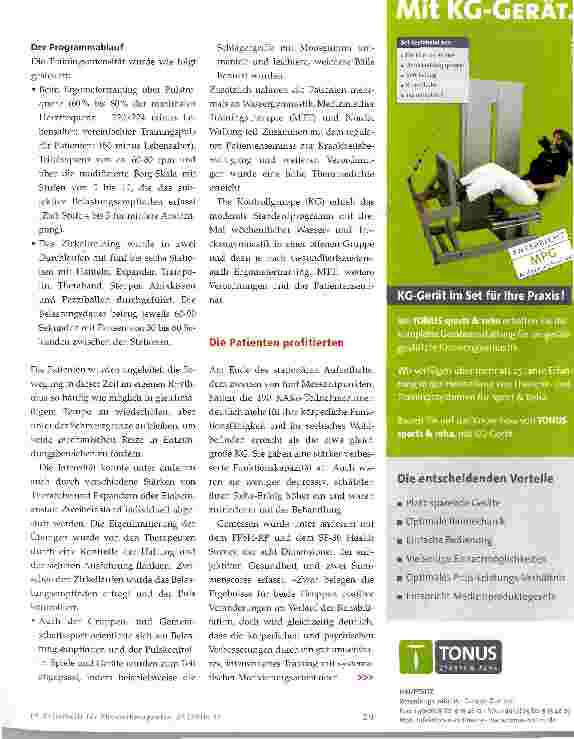 Vorschauseite 2: Schwitzen statt Schonen