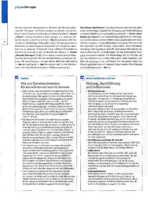 Vorschauseite 3: Wenn der Darm ins Kreuz fährt