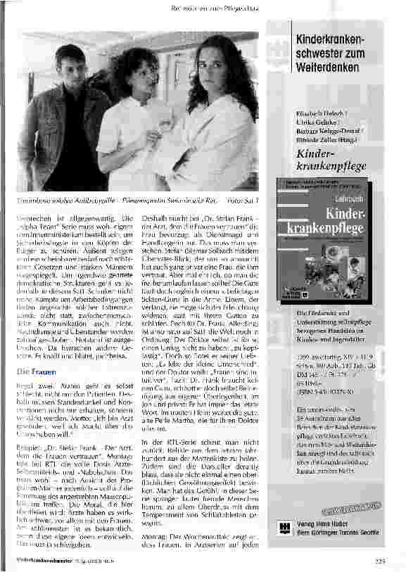 Vorschauseite 3: Fernsehserie Krankenhaus