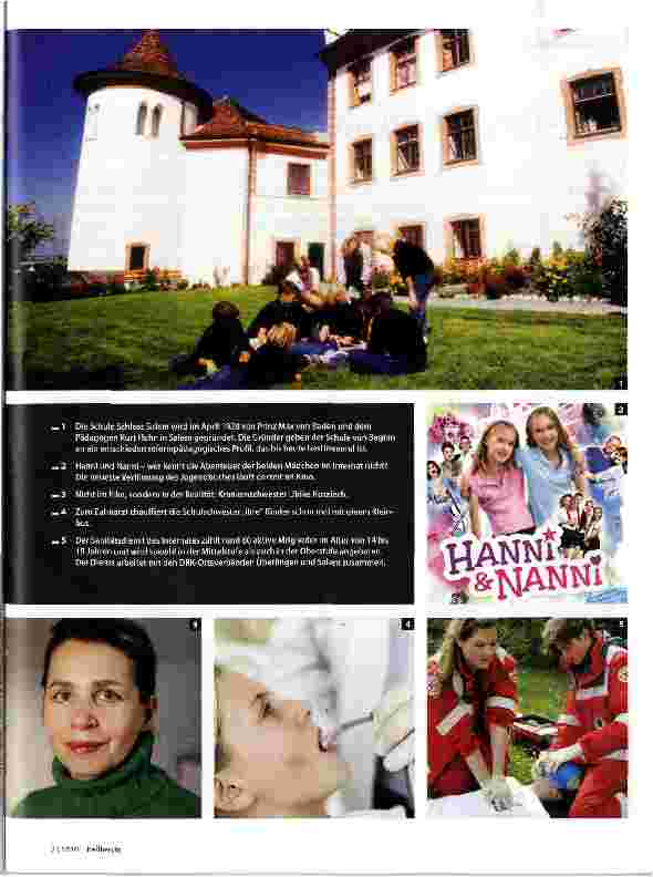 Vorschauseite 2: Gute Noten für die Schwester