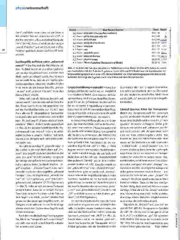 Vorschauseite 2: Definieren, kombinieren, filtern