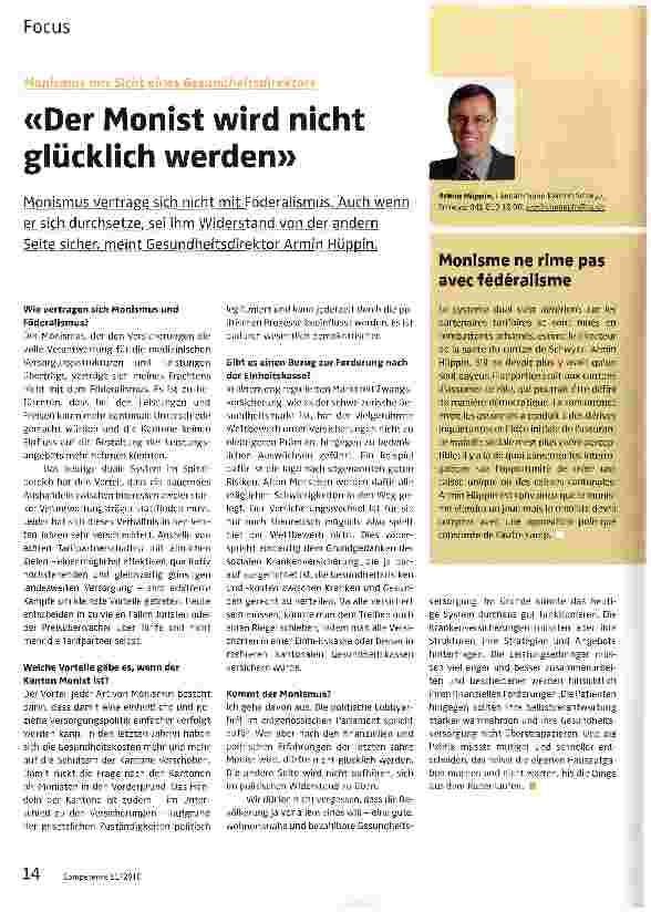 Vorschauseite 1: Der Monist wird nicht glücklich werden