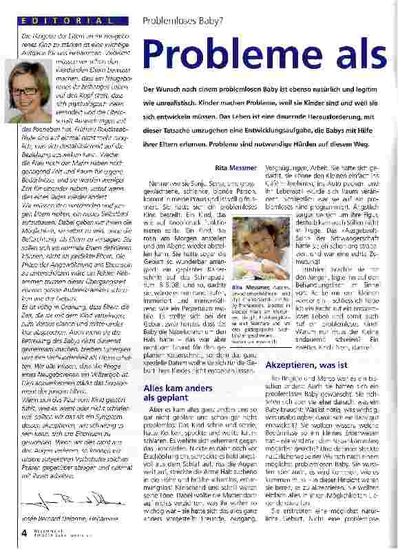Vorschauseite 1: Probleme als Lebensschule