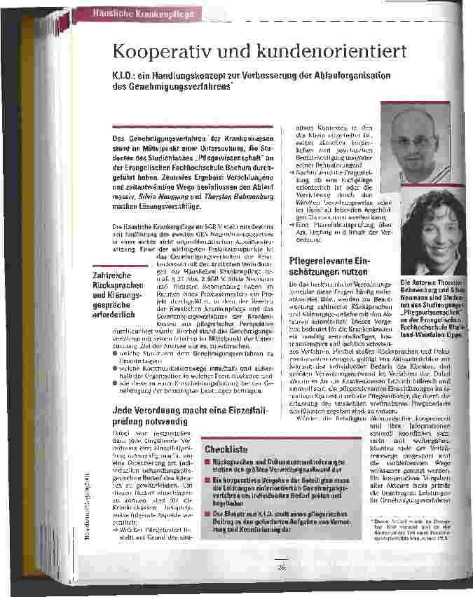 Vorschauseite 1: Kooperativ und kundenorientiert