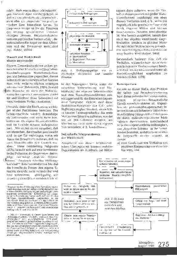 Vorschauseite 2: Depressionen im Alter als hospitalisationsbedingte Reaktion (I)