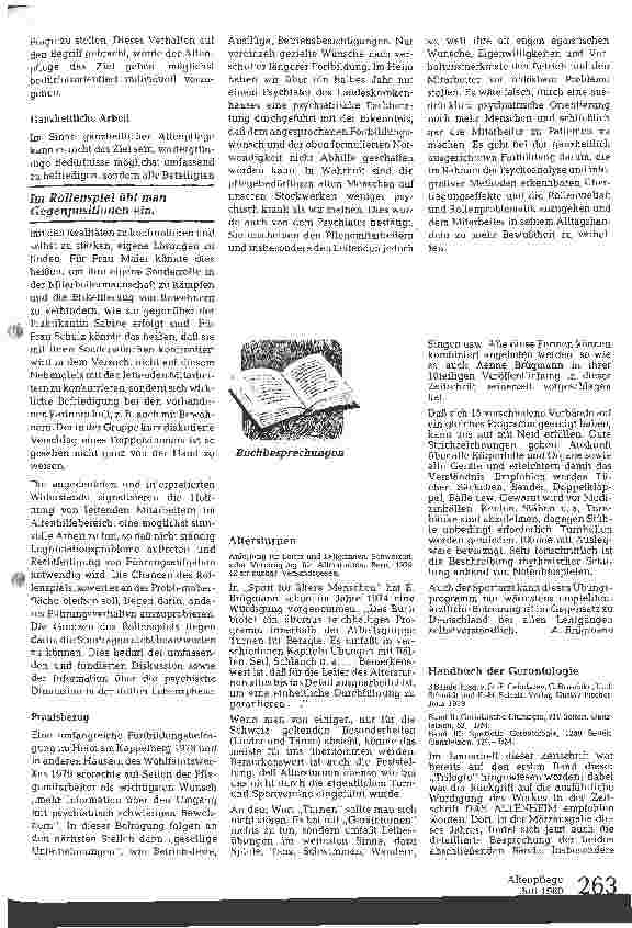 Vorschauseite 3: Fortbildung als ganzheitliche Bewußtseinsbildung (II)