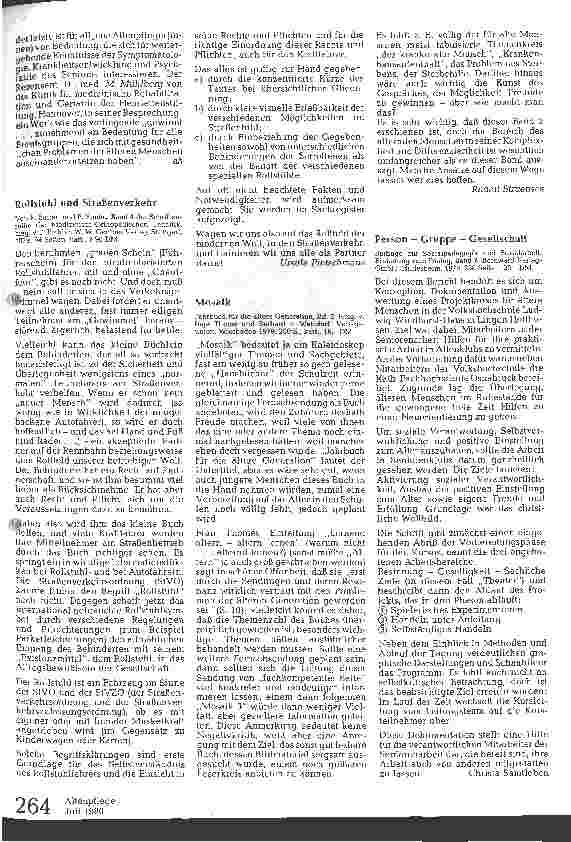 Vorschauseite 4: Fortbildung als ganzheitliche Bewußtseinsbildung (II)