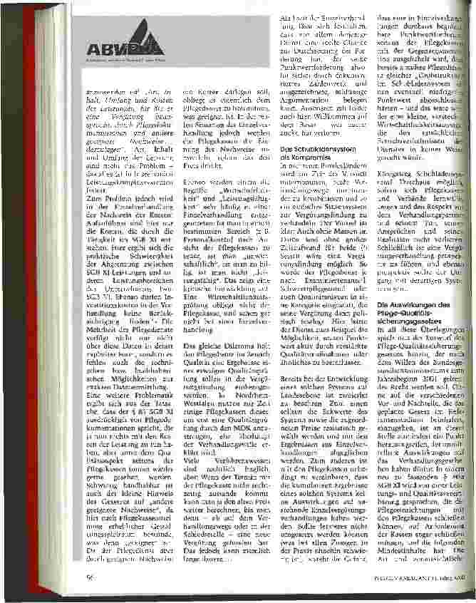 Vorschauseite 2: Die Vergütungsfindung im SGB XI Gibt es einen Königsweg zu einer Leistungsgerechten Vergütung?