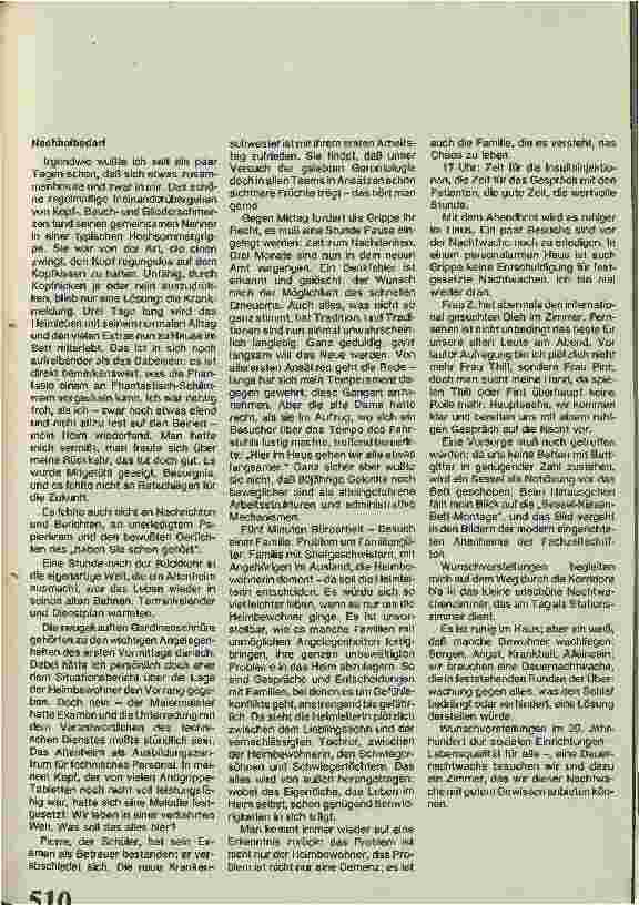 Vorschauseite 3: Tagebuch einer Heimleiterin (3)