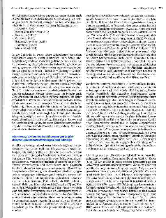Vorschauseite 2: Grundlinien der psychiatrischen Institutionsgeschichte: Teil 1