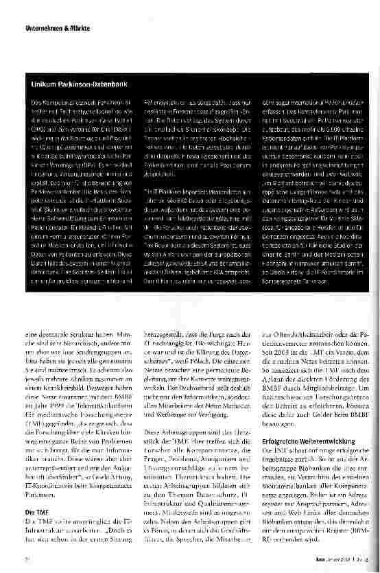 Vorschauseite 3: Fein verwobene Informationen