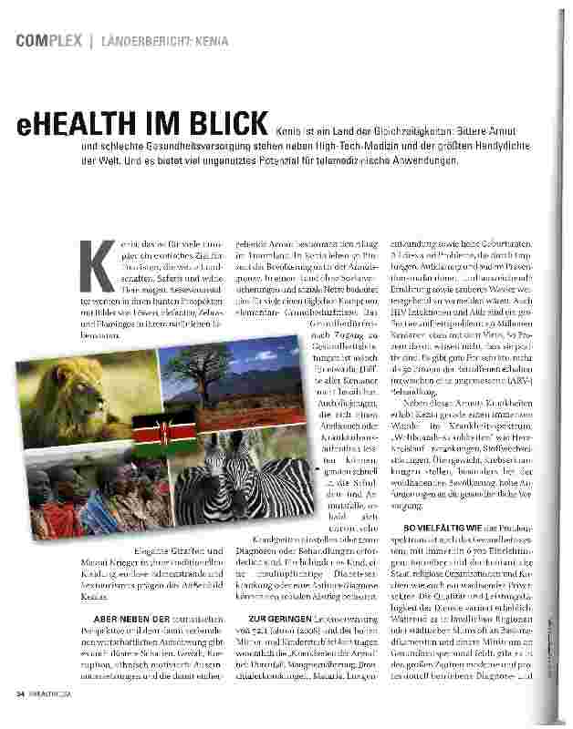 Vorschauseite 1: eHEALTH IM BLICK