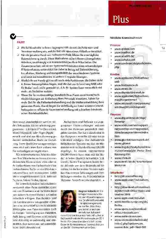 Vorschauseite 4: Computer - zeitgemäße Alternative zur Sekretärin?
