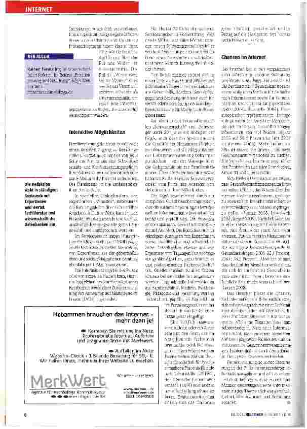 Vorschauseite 3: familienplanung. de: wissenschaftlich fundiert und werbefrei