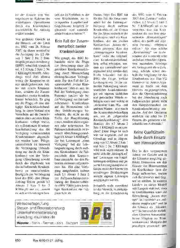 Vorschauseite 3: Neue verwaltungsgerichtliche Entscheidungen bestätigen die Zulässigkeit
