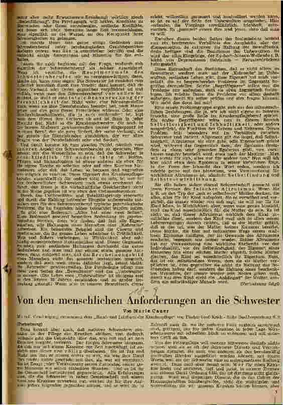 Vorschauseite 2: Helfen als Schicksal