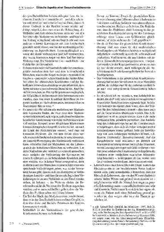 Vorschauseite 5: Ethische Aspekte einer Gesundheitsökonomie