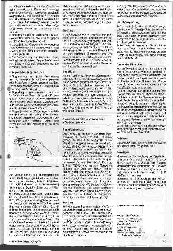 Vorschauseite 3: Medizinische Gerätekunde 15. Folge: Monitore (3)
