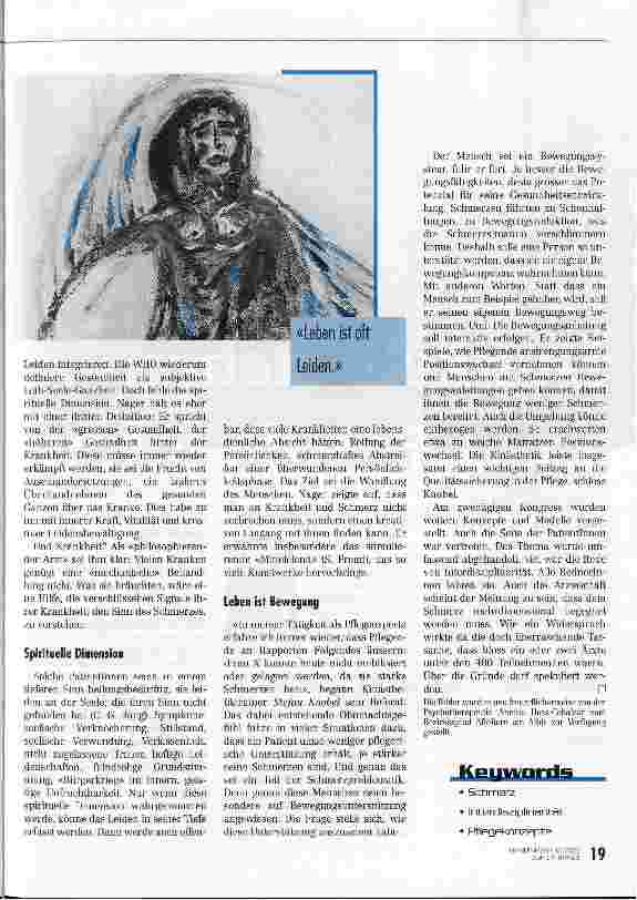 Vorschauseite 4: In die Tiefe des Schmerzes und über ihn hinaus