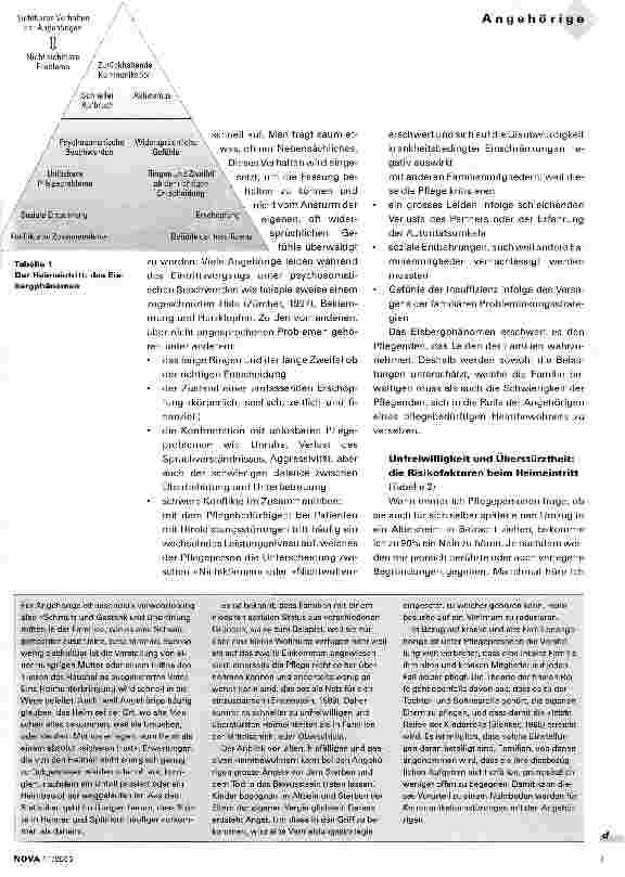 Vorschauseite 2: Angehörige zwischen Erleichterung und Schuld