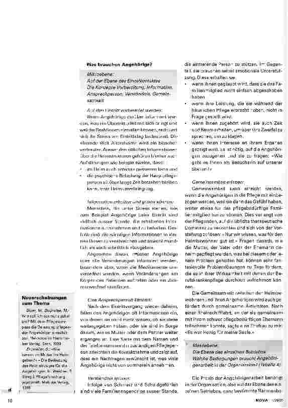 Vorschauseite 5: Angehörige zwischen Erleichterung und Schuld