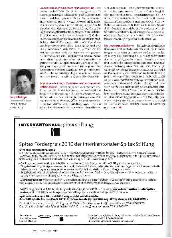 Vorschauseite 3: Hier leben Menschen mit besonderen Lebensläufen