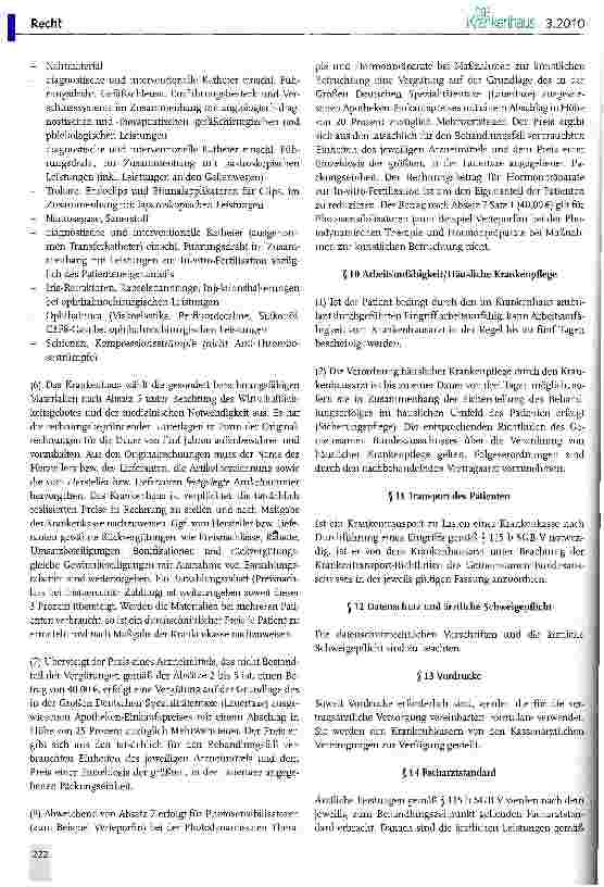 Vorschauseite 4: Vertrag nach § 115 b Absatz 1 SGB V - Ambulantes Operieren und Stationsersetzende Eingriffe im Krankenhaus - (AOP-Vertrag)