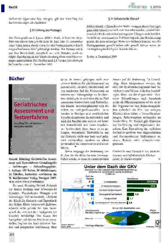 Vorschauseite 6: Vertrag nach § 115 b Absatz 1 SGB V - Ambulantes Operieren und Stationsersetzende Eingriffe im Krankenhaus - (AOP-Vertrag)