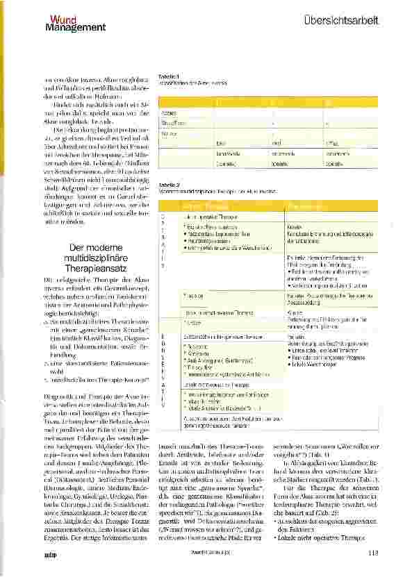 Vorschauseite 2: Multidisziplinäre Therapie der Akne inversa
