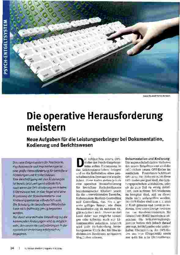Vorschauseite 1: Die operative Herausforderung meistern