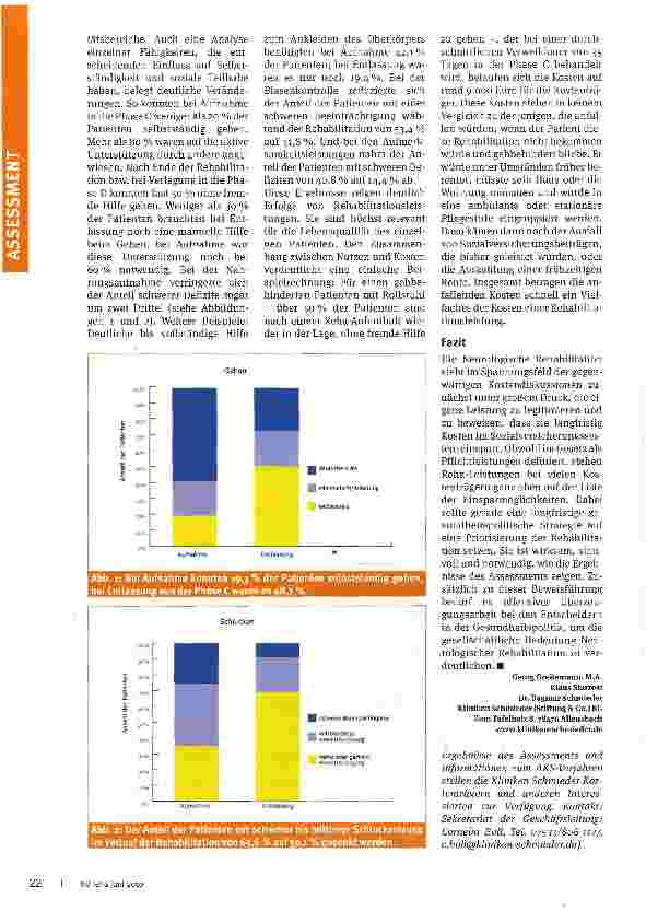 Vorschauseite 3: Den Rehabilitationserfolg messen