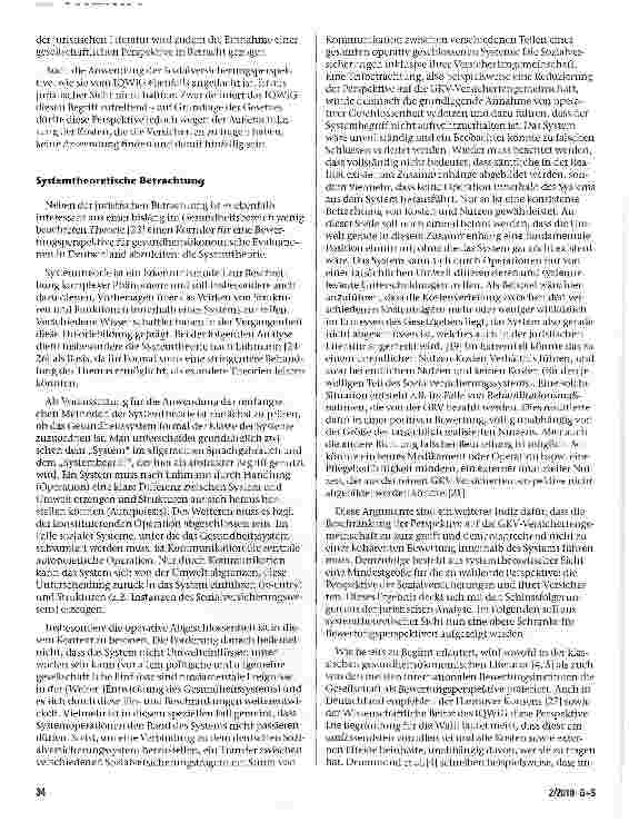 Vorschauseite 5: Die Wahl der Perspektive bei gesundheitsökonomischen Evaluationen - eine interdisziplinäre Analyse