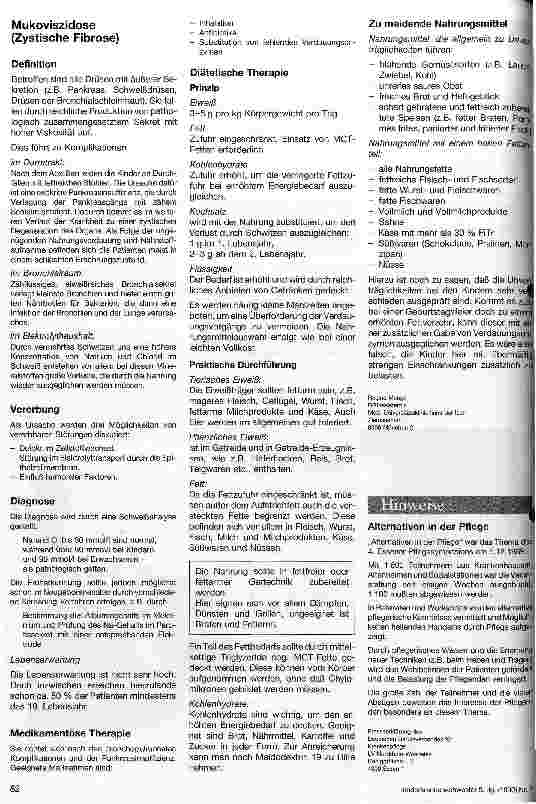 Vorschauseite 3: Ernährung im Säuglingsund Kleinkindesalter aus der Sicht der Diätassistentin - Teil 1