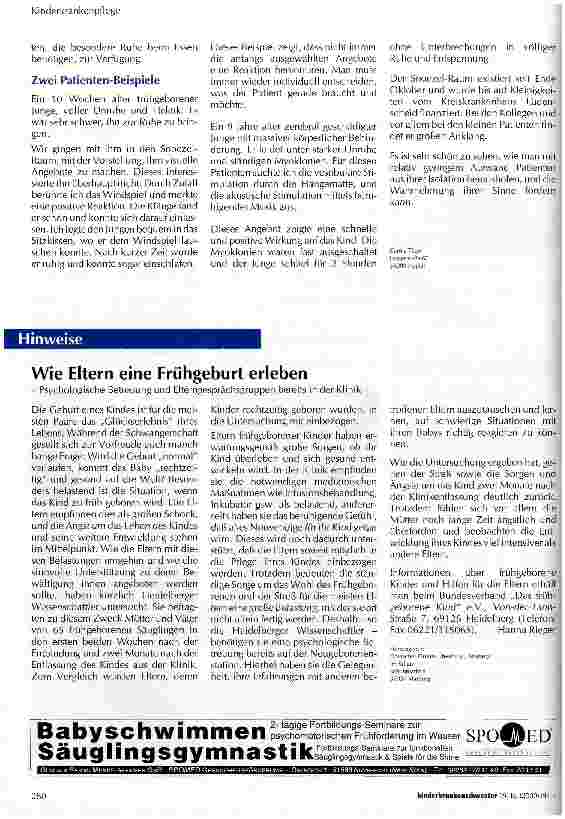 Vorschauseite 2: Snoezelen im Rahmen der Basalen Stimulation