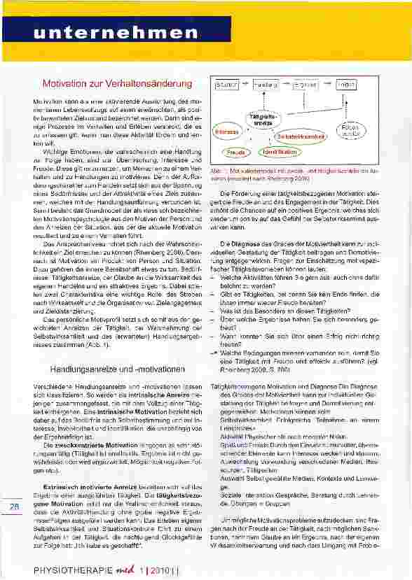 Vorschauseite 2: Gesundheitsförderung durch Motivation Strategien der Patientenaktivierung