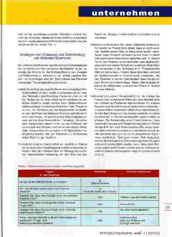 Vorschauseite 3: Gesundheitsförderung durch Motivation Strategien der Patientenaktivierung