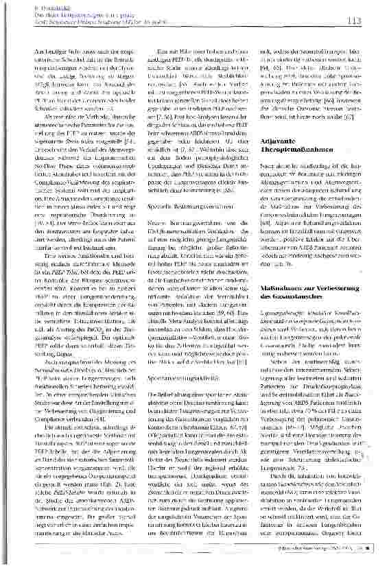 Vorschauseite 6: Das akute Lungenversagen: Ein Update